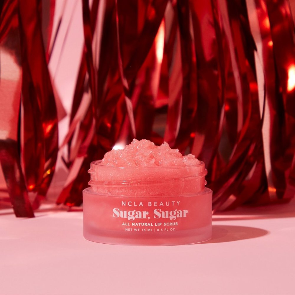 NCLA Beauty Sugar Sugar Lip Scrub - Pink Champagne